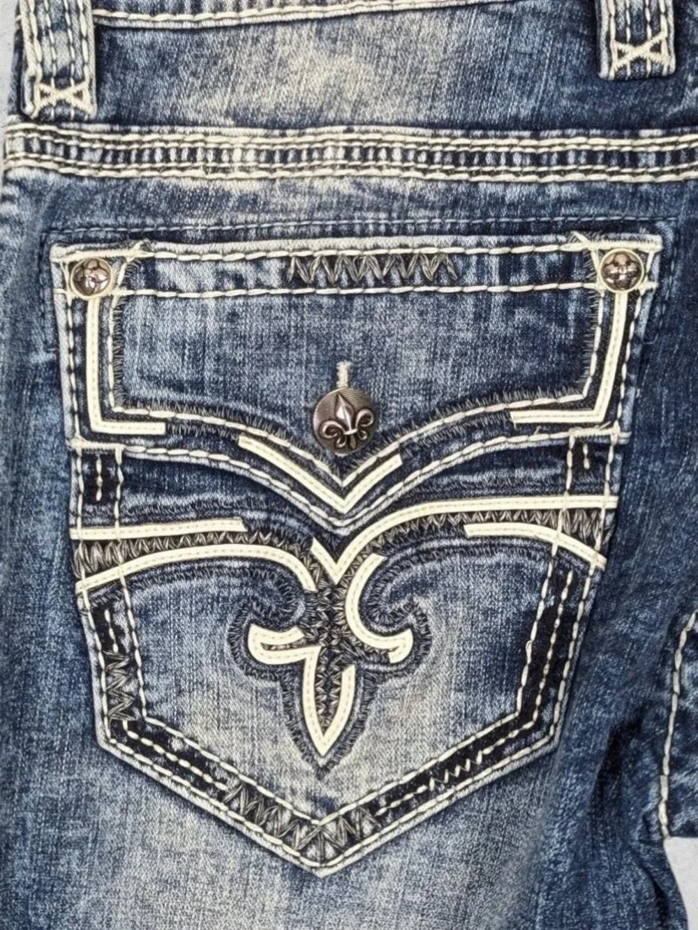 Rock Revival Jeans Size 34 Ecton Slim Boot Cut